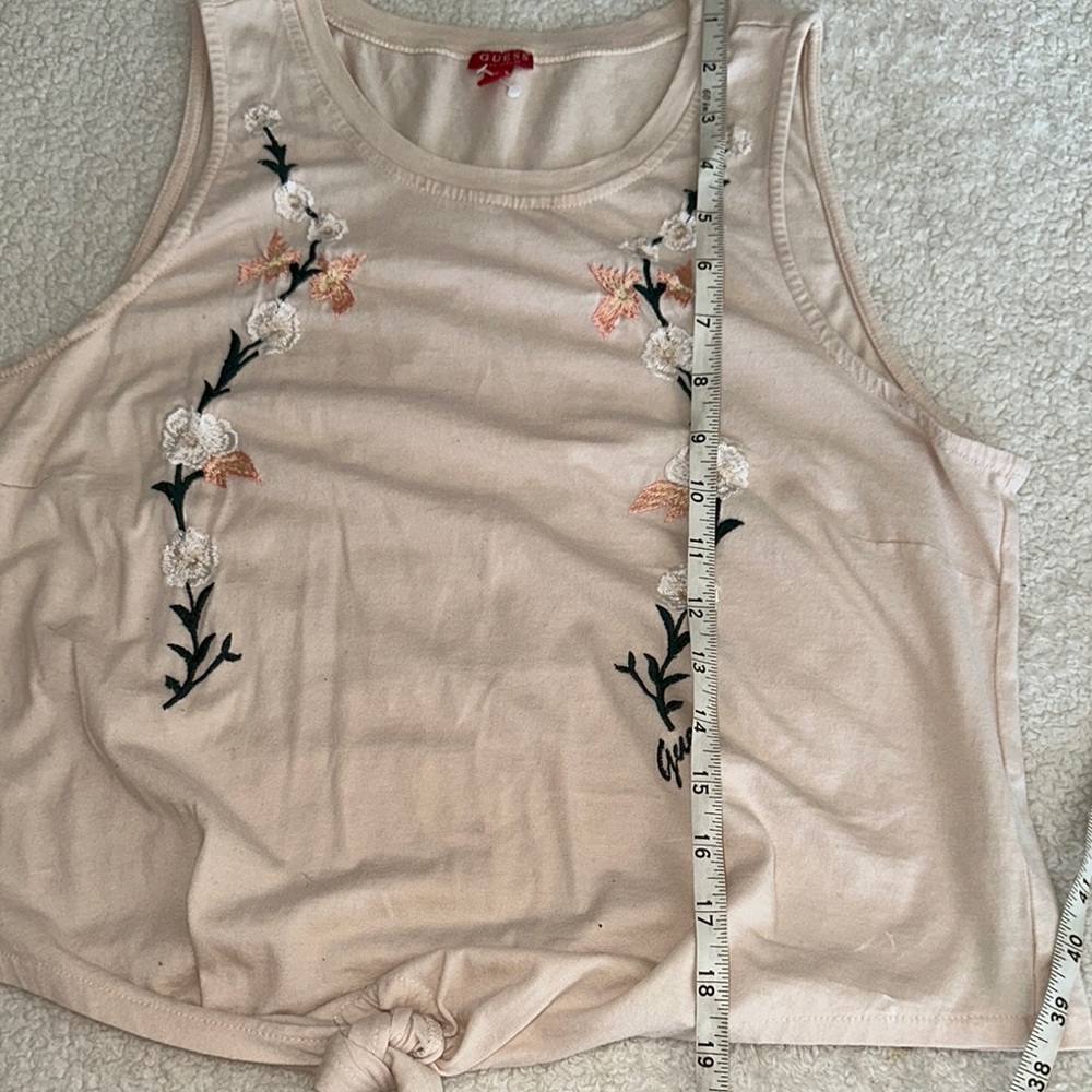 Madras Stylish Olive Green Cargo Pants/ Guess top - Picture 10 of 10